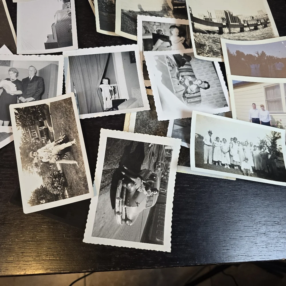 Vintage Black And White Photo Collection